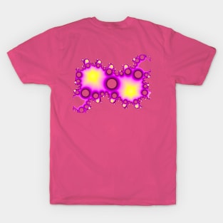 Yellow Flare Fractal T-Shirt